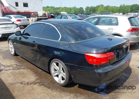 2011 BMW 328I из США, поврежденный, VIN WBADW7C56BE544585